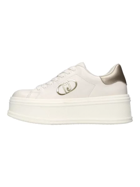 Sneakersy Liu Jo skórzane białe