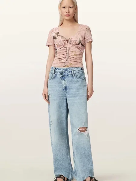 AllSaints блузка GABBY