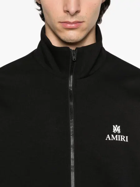 Hanorac Amiri cu broderie negru