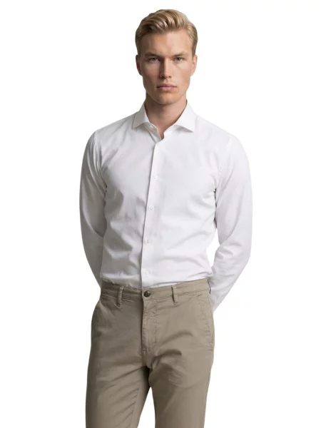 Риза Yos бяло