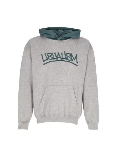 Bluza z kapturem Usual z kapturem z logo szara