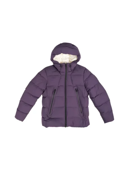 Krótka parka Hèskimo fioletowa