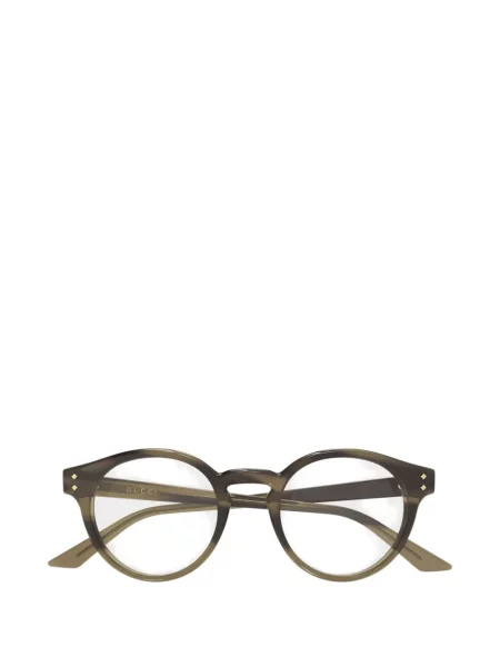 Ochelari de soare rotunzi Gucci Eyewear maro