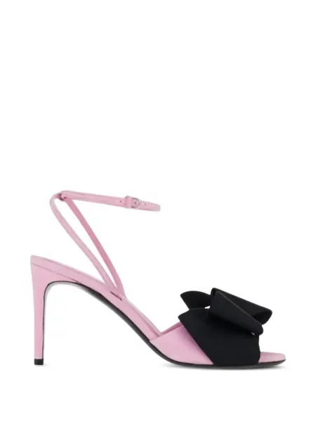 Sandale Ferragamo cu funde roz