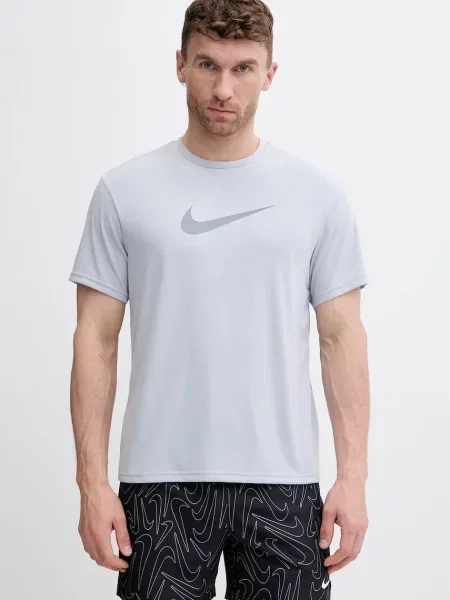 Nike tričko na pláž šedé