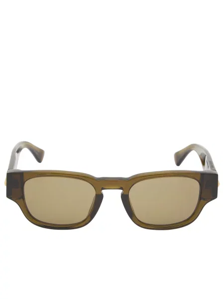 Okulary przeciwsłoneczne Bottega Veneta Eyewear brązowe