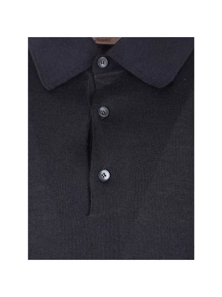 Dzianinowy sweter Herno niebieski