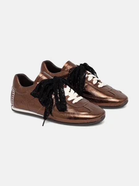 Answear.LAB sneakers pentru femei din piele maro