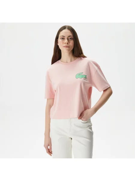 Lacoste T-Shirt biały