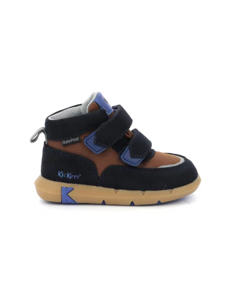 Sneakersy dziecięce KICKERS JUNIBO niebieskie
