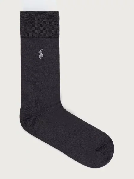 Polo Ralph Lauren čarape za muškarce s pamukom siva