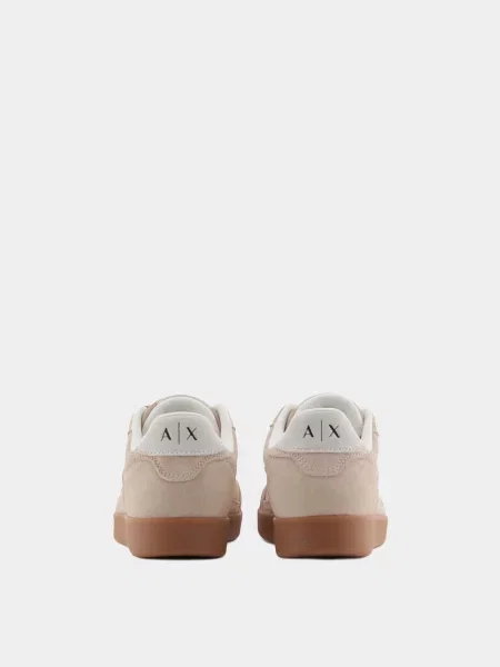 Кожаные кроссовки Armani Exchange