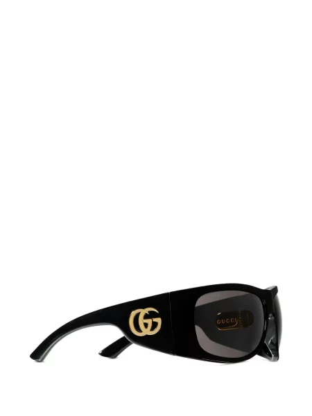 Ochelari de soare Gucci Eyewear cu autograf negru