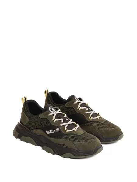 Hálós sneaker Just Cavalli zöld