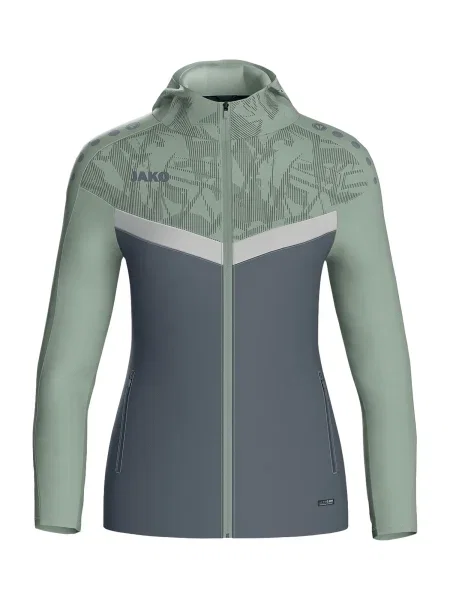 JAKO Sportska jakna / maslinasta / menta siva