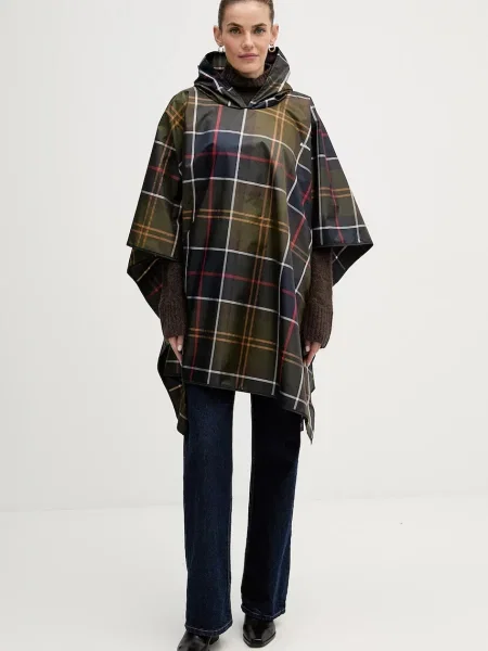 Barbour poncho de tranzitie verde