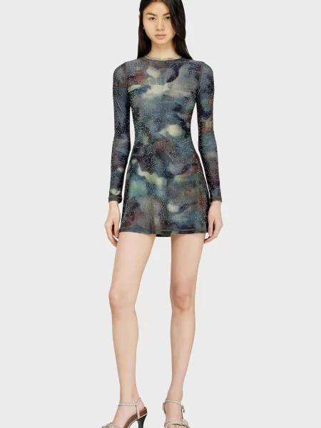 Камуфляжна сукня Diesel синя