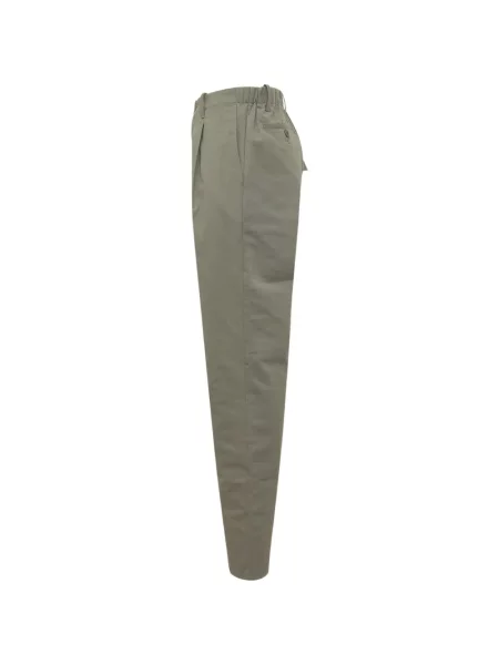 Pantaloni Universal Overall plisate conici verde