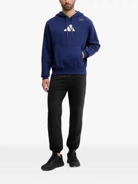 Pantaloni scurți Adidas alergare cu decolteu rotund plasă negru