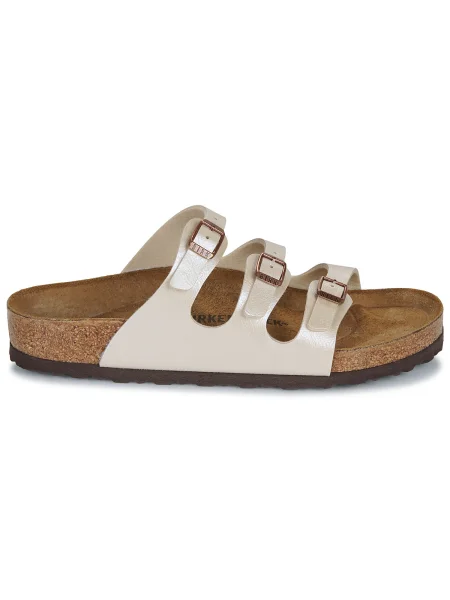 Tenisky Birkenstock s perlami biela
