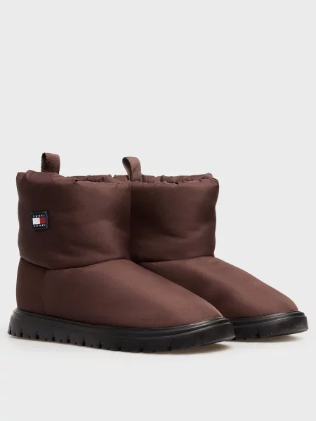 Дутики Tommy Jeans коричневі