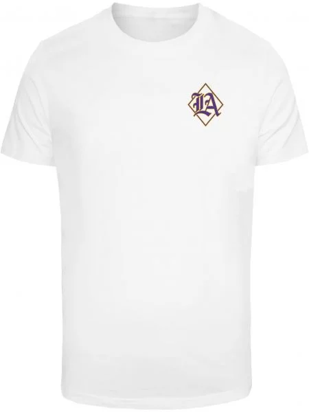 Tricou Mister Tee cu imagine alb