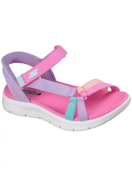 Sandały dla dzieci Skechers Go Walk Flex Sandal lots Of Sol fioletowe