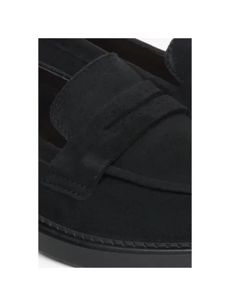 Пенні-лофери велюрові Estro чорні