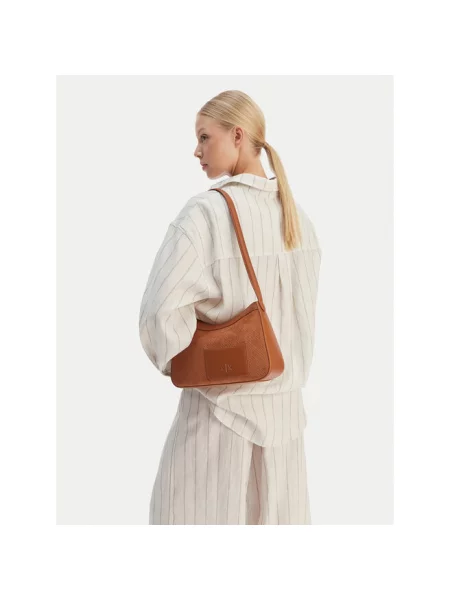 Torebka Armani Exchange brązowa