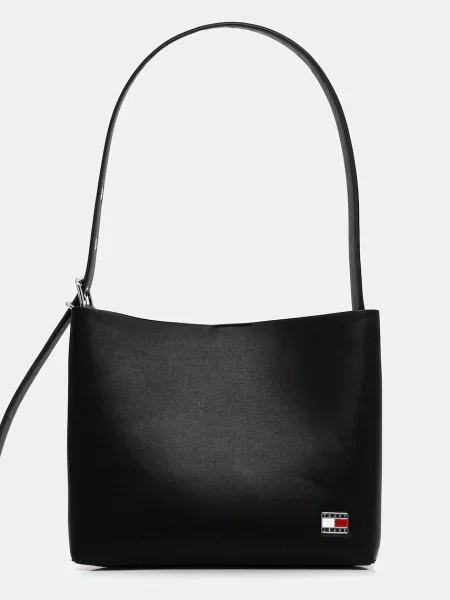 Geanta crossbody Tommy Jeans negru