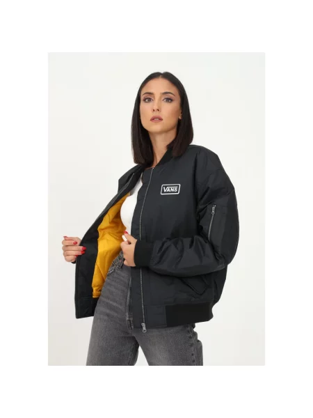 Kurtka bomber Vans czarny