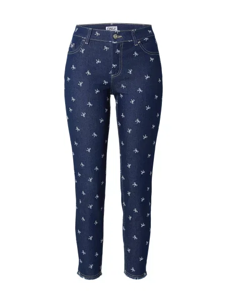 ONLY Jeans ONLHUSH albastru denim alb
