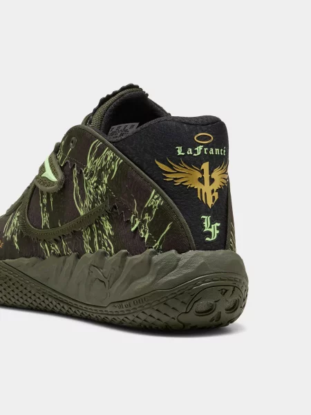 Повседневные кроссовки Puma зеленые
