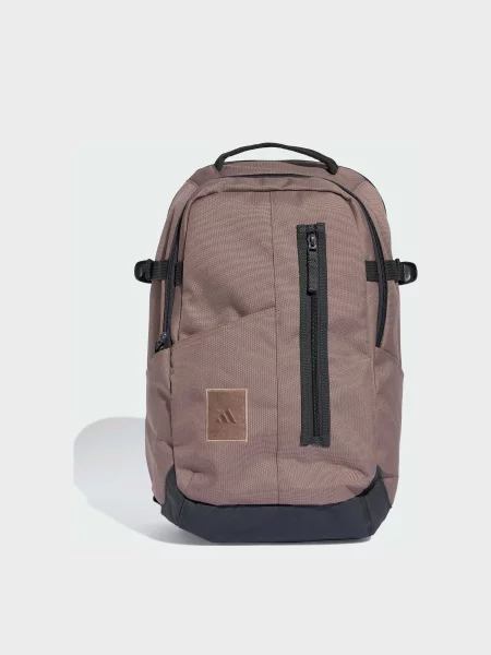 Переработанный рюкзак Adidas коричневый