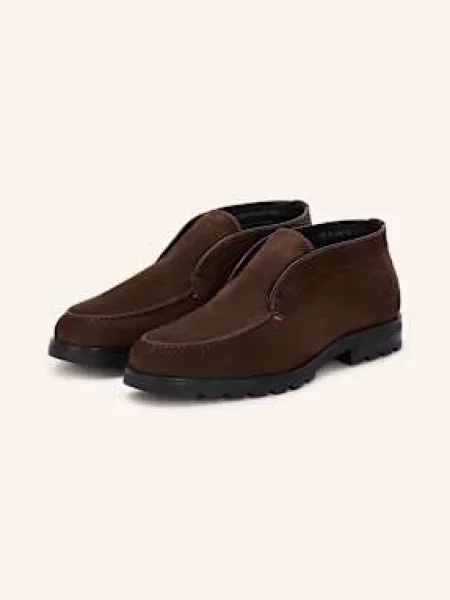 Santoni Desert Boots Rock tmavě hnědá