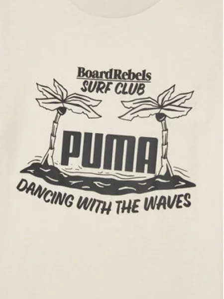 Puma Marškinėliai Graphic smėlio