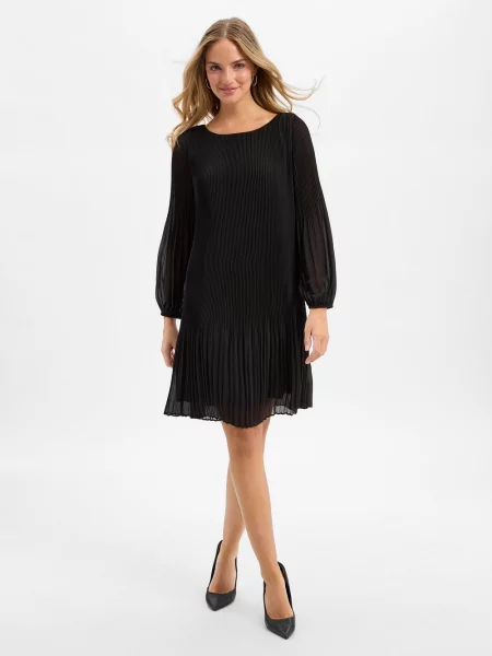 S.Oliver BLACK LABEL Sukienka codzienna dla kobiet Kobiety 34 czarny