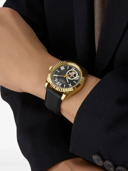 Ceas Guess cu motiv cu inimi negru