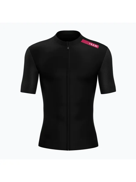 Мъжка колоездачна тениска HUUB Eternal black/red черно