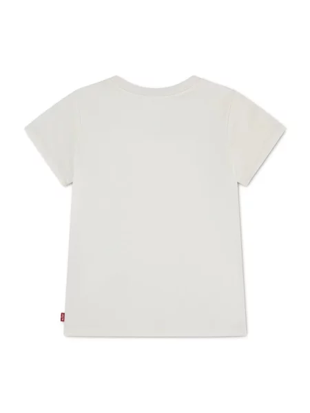 Levi's tričko detské s bavlnou BATWING SEASONAL FILL TEE biela