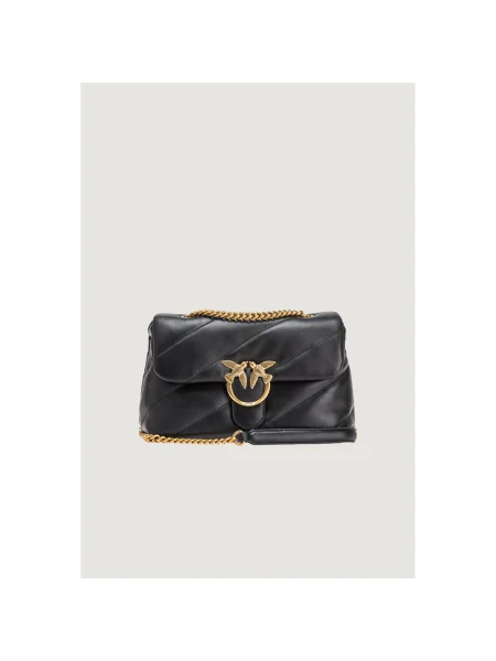 Klasická crossbody kabelka Pinko čierna