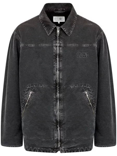 Geacă de blugi Mm6 Maison Margiela negru