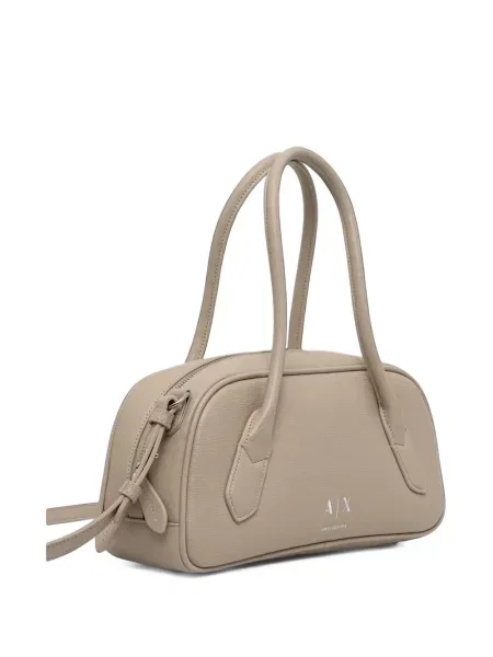 Geantă shopper Armani Exchange cu autograf