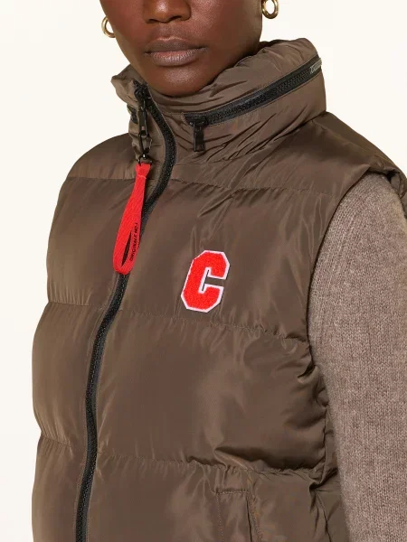 Como Kamizelka Pikowana Cortina gruen khaki