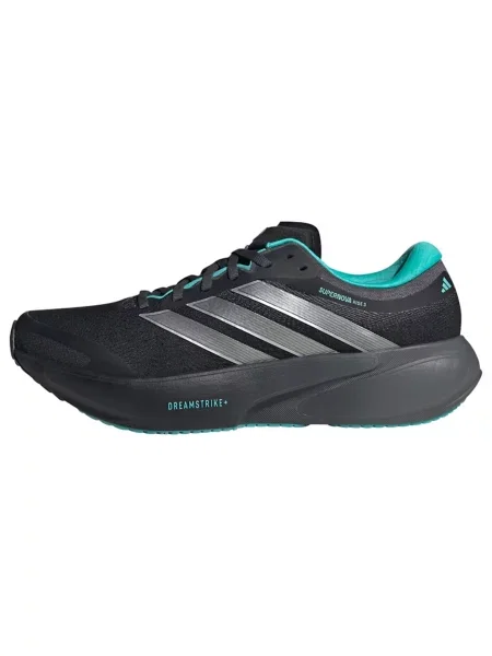 ADIDAS PERFORMANCE Sportovní boty Supernova Rise 3 Mercedes AMG Petronas F1 Team tyrkysová / stříbrně šedá černá