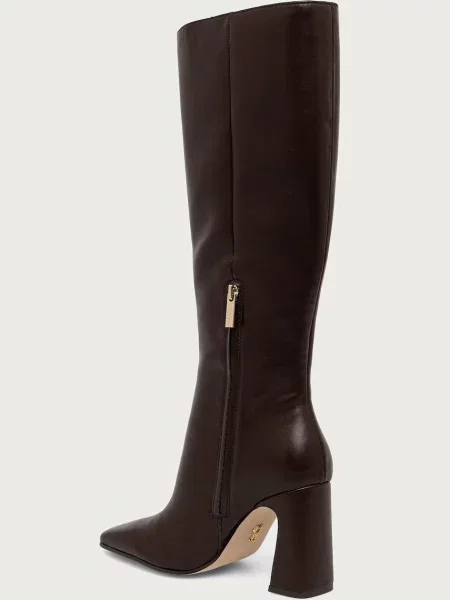 Кожаные сапоги Steve Madden