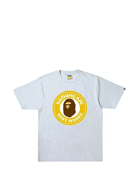 Tricou A Bathing Ape® cu decolteu rotund gri