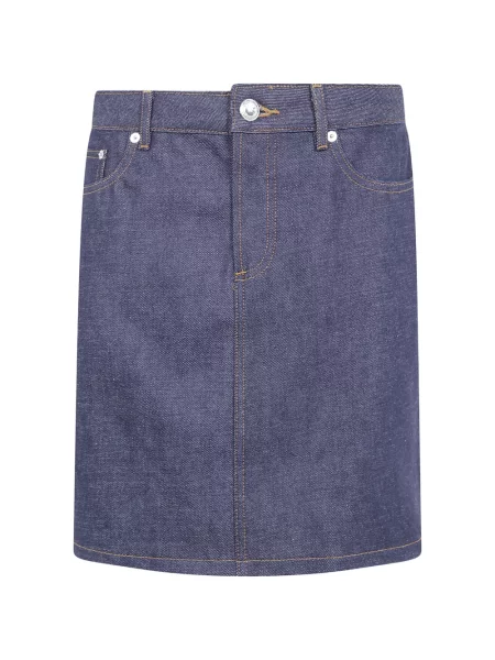 Fusta mini A.p.c. albastru