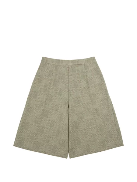 Pantaloni scurți Future Classics în carouri verde