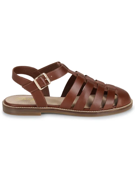 Pantofi Betty London maro